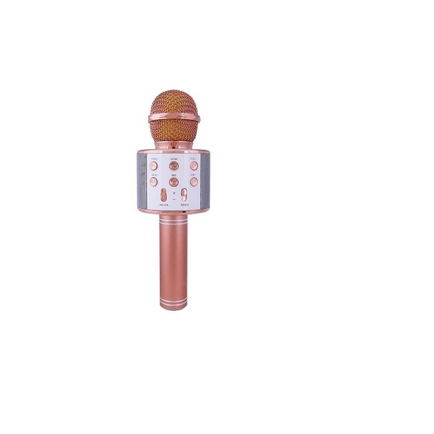 Microfon Wireless, KlaussTech, Usor de Conectat, Baterie Reincarcabila, Incarcare USB, Roz fotografia produsului View 2 L