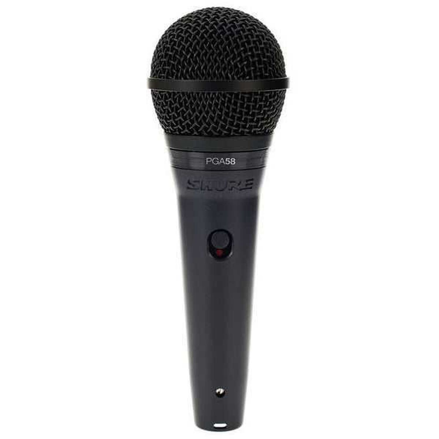 Microfon DInamic cu fir, Cardioid, -55 dB, 150 &Omega;, 	50 - 16000 Hz, Conectare XLR, Ergonomic, Negru fotografia produsului