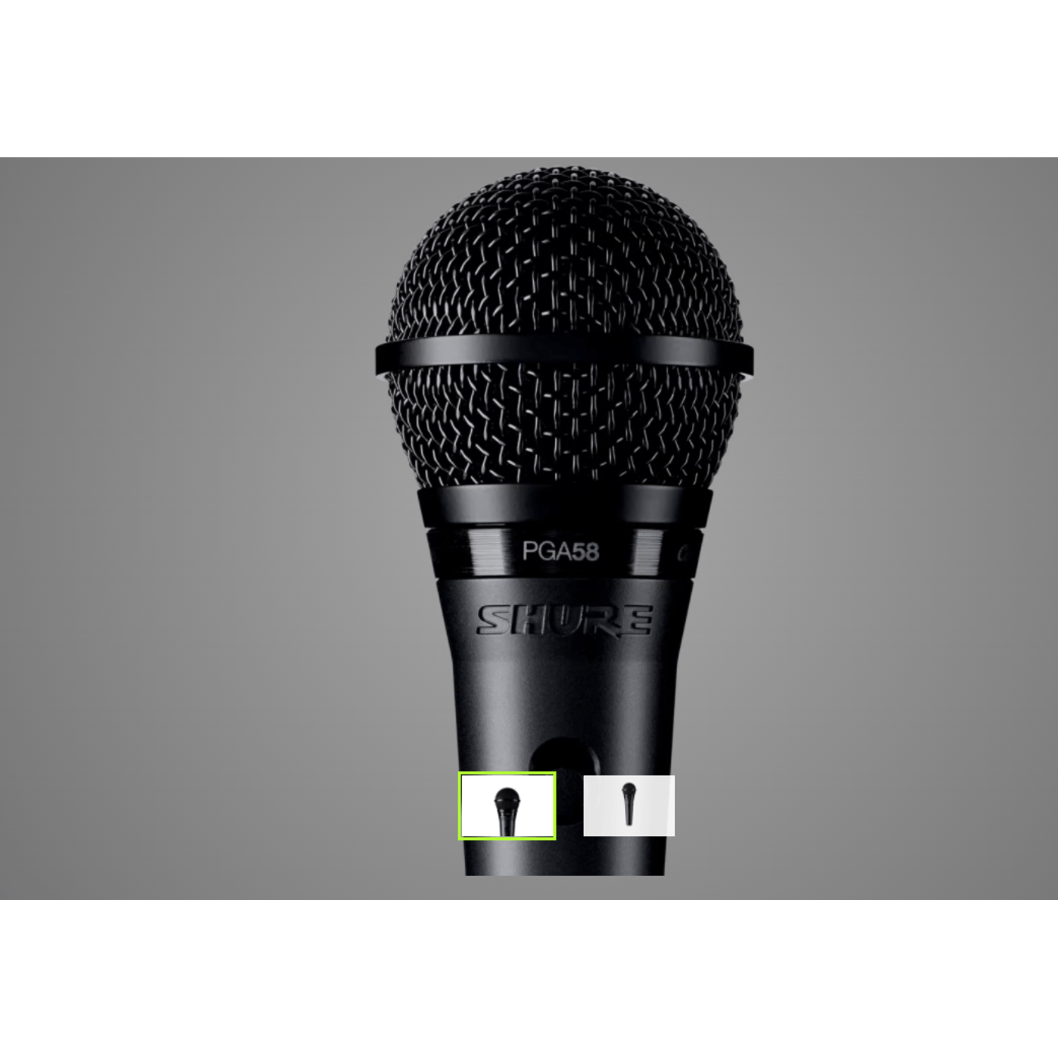 Microfon DInamic cu fir, Cardioid, -55 dB, 150 &Omega;, 	50 - 16000 Hz, Conectare XLR, Ergonomic, Negru fotografia produsului View 4 L