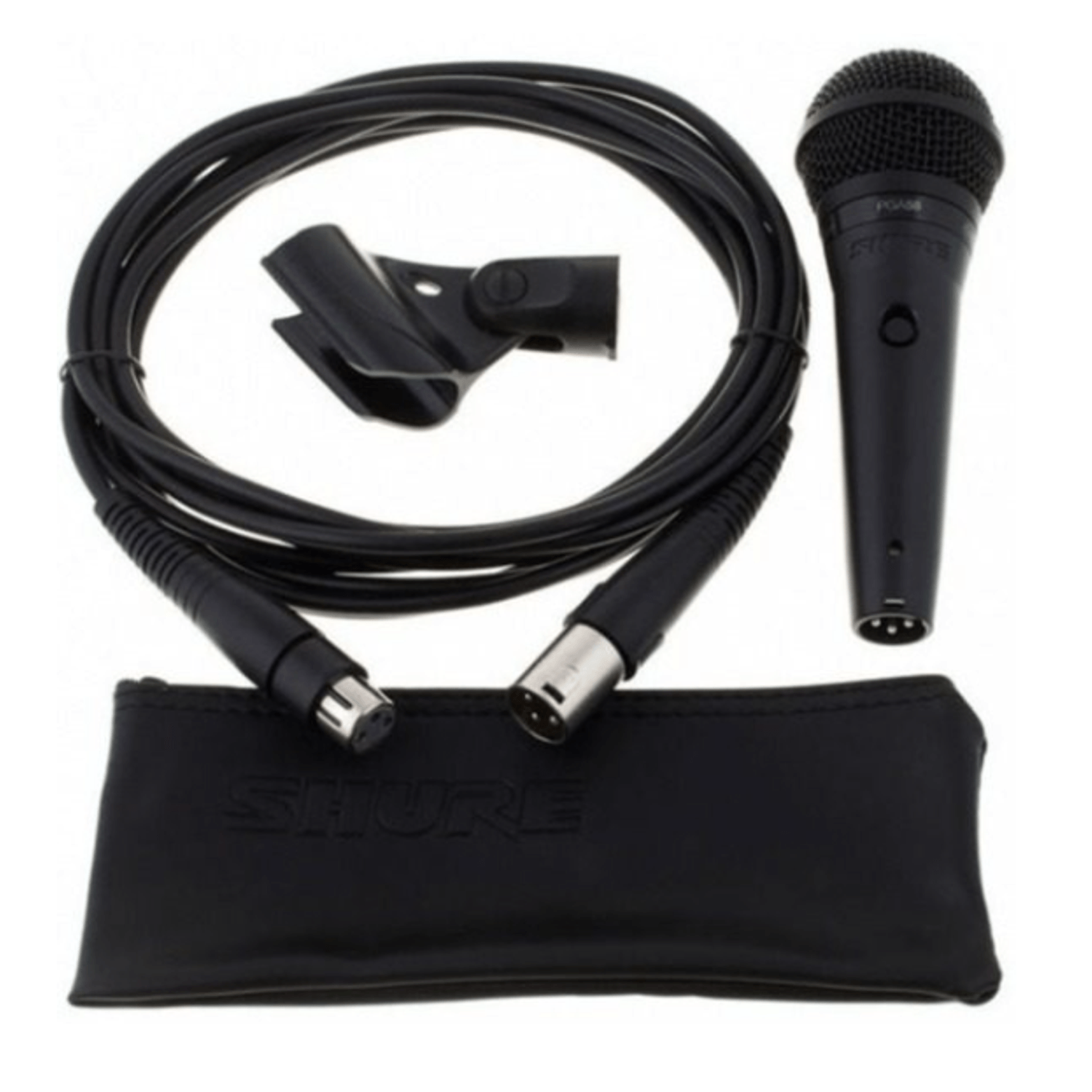 Microfon DInamic cu fir, Cardioid, -55 dB, 150 &Omega;, 	50 - 16000 Hz, Conectare XLR, Ergonomic, Negru fotografia produsului View 5 L