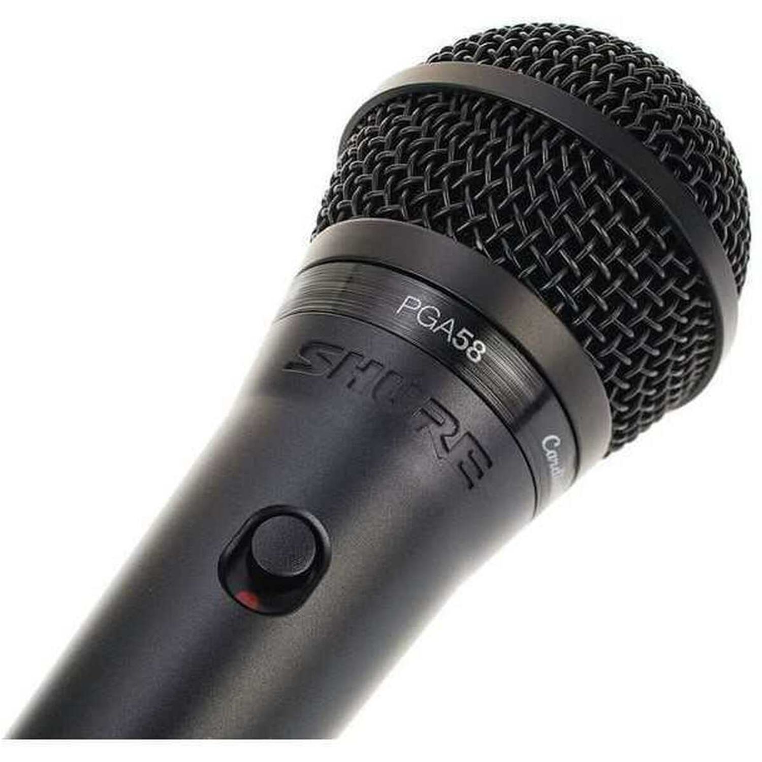 Microfon DInamic cu fir, Cardioid, -55 dB, 150 &Omega;, 	50 - 16000 Hz, Conectare XLR, Ergonomic, Negru fotografia produsului View 6 L