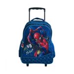 Ghiozdan tip troller pentru scoala 3 compartimente, Spider Man fotografia produsului