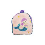 Ghiozdanel din plus cu sirena, mov, 33 cm fotografia produsului