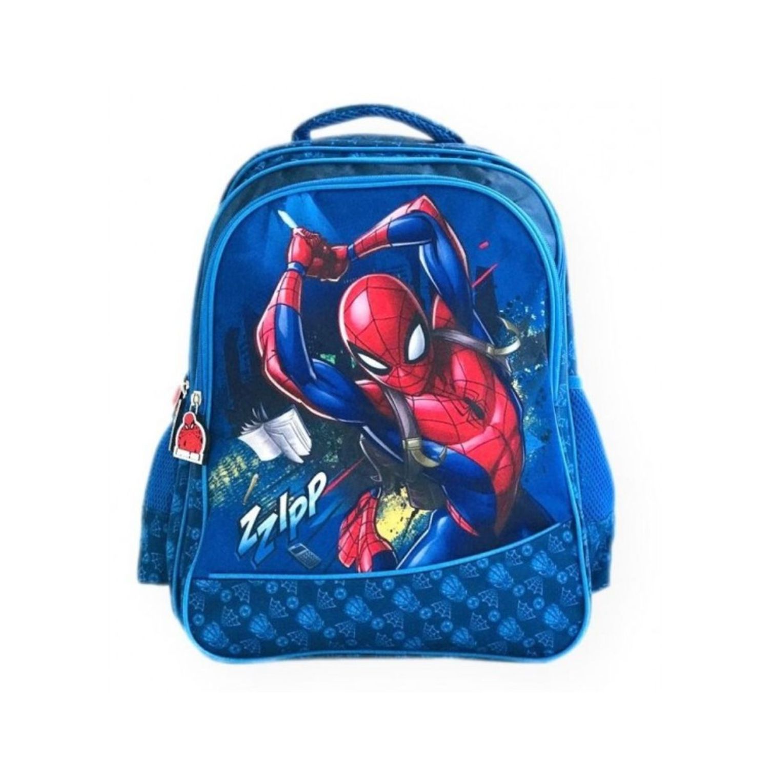Ghiozdan Mare cu 3 Compartimente, Spider Man, albastru/rosu, 42 Cm fotografia produsului