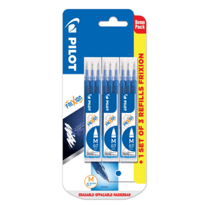 Set 3x3 rezerve Pilot Frixion albastre fotografia produsului