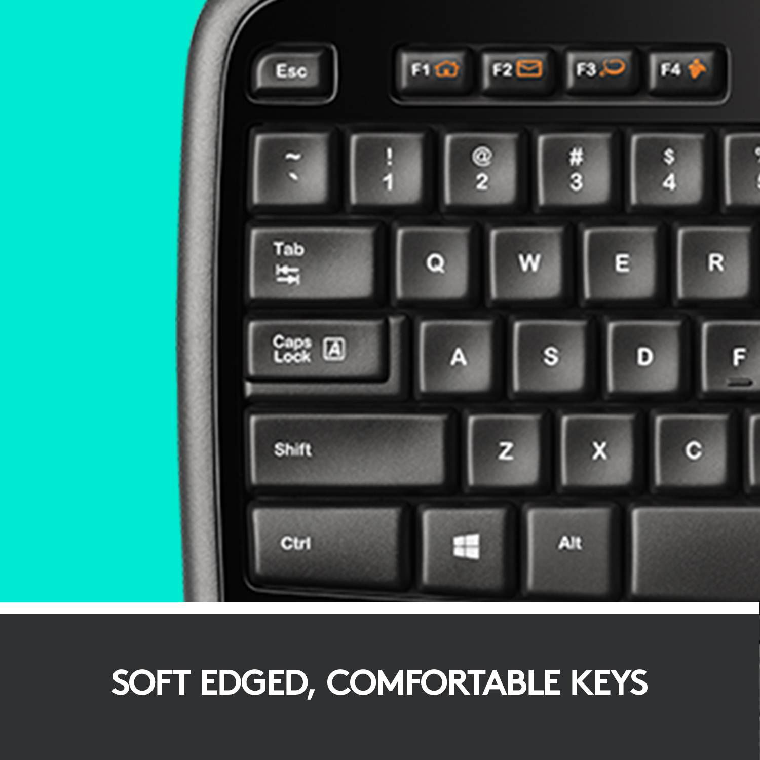 Kit Tastatura Logitech si Mouse Wireless MK710, USB, layout Germania fotografia produsului View 7 L