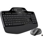 Kit Tastatura Logitech si Mouse Wireless MK710, USB, layout Germania fotografia produsului