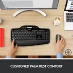Kit Tastatura Logitech si Mouse Wireless MK710, USB, layout Germania fotografia produsului View 2 S