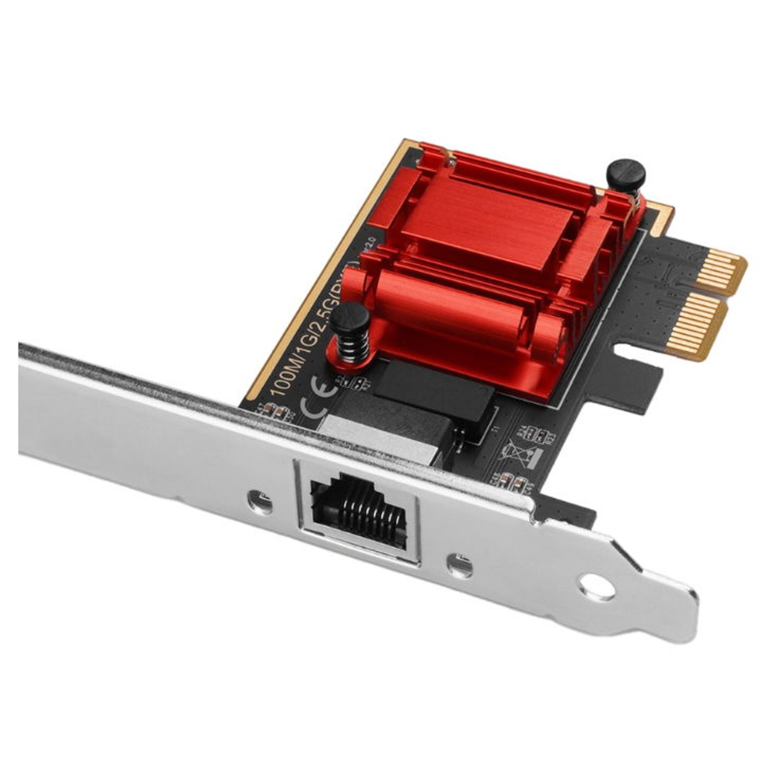 Placa de retea AXAGON PCEE-G25, PCIe, 2.5 Gigabit Ethernet Realtek fotografia produsului View 3 L