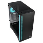 Carcasa Zalman S5, MiddleTower (Negru) fotografia produsului View 4 S