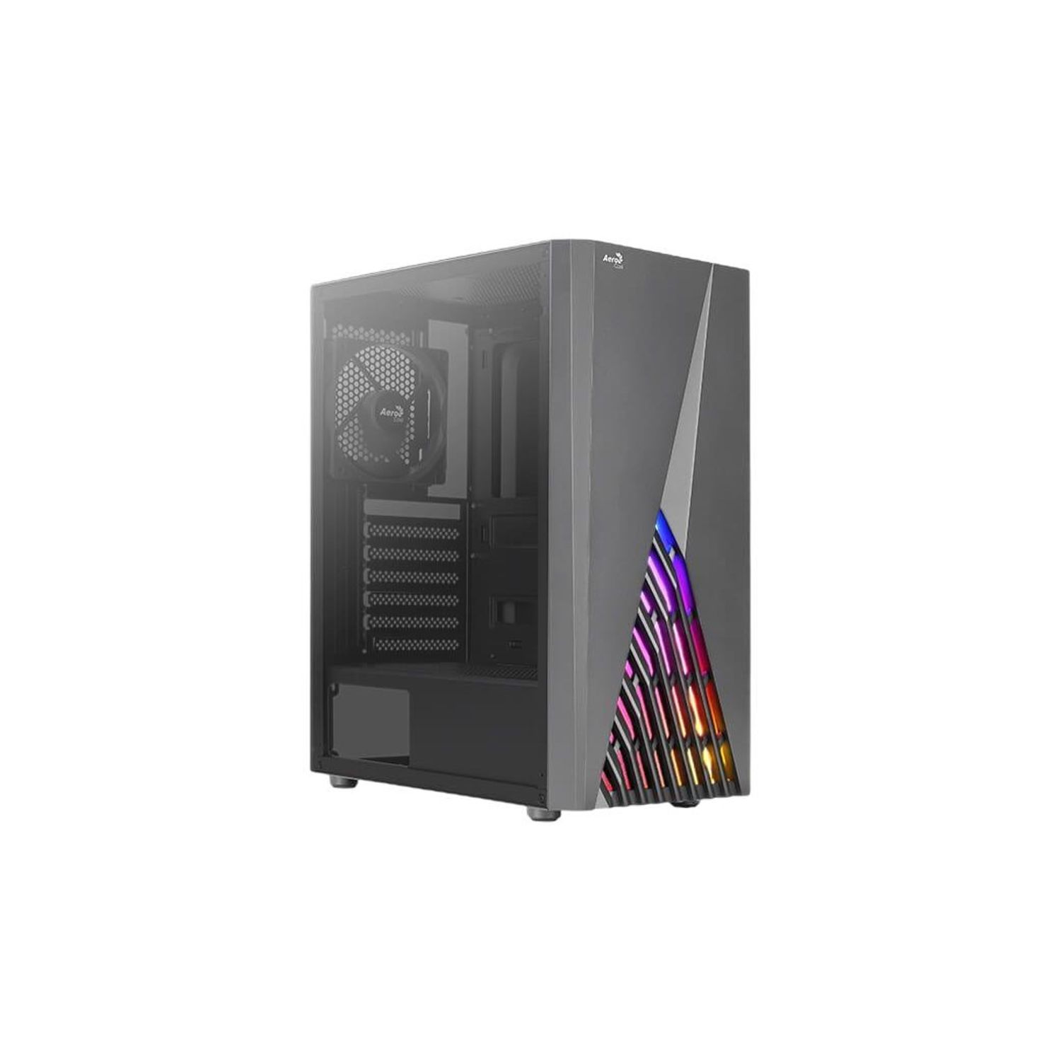 Carcasa Aerocool Delta A-BK-v1, 2 x USB 2.0, 1 x USB 3.0 (Negru) fotografia produsului