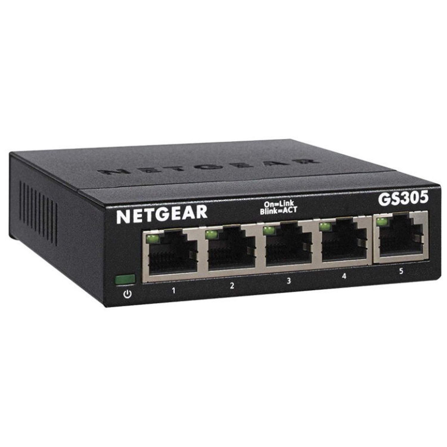 Switch Netgear GS305-300PES, Gigabit, 5 Porturi fotografia produsului