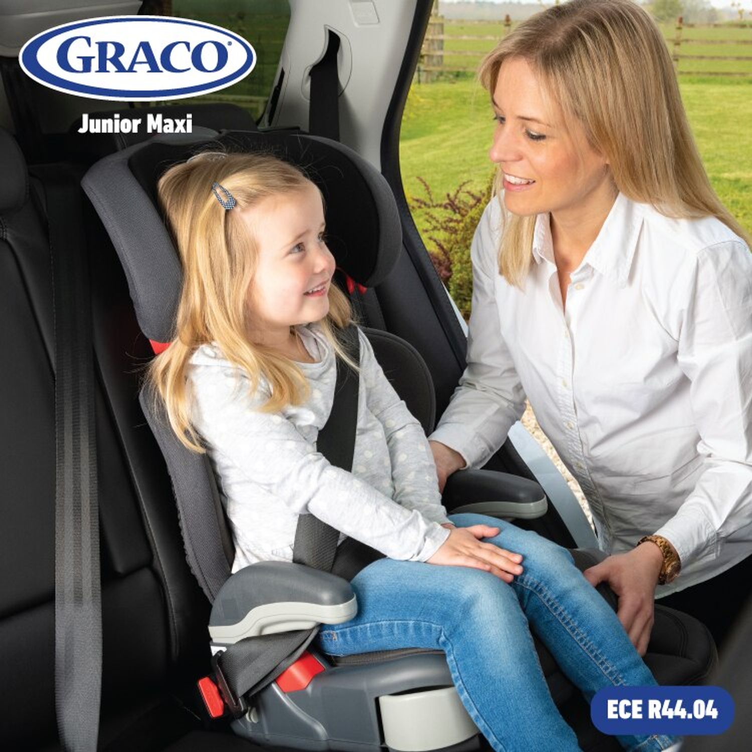 Scaun auto Graco Junior Maxi Clover fotografia produsului View 6 L