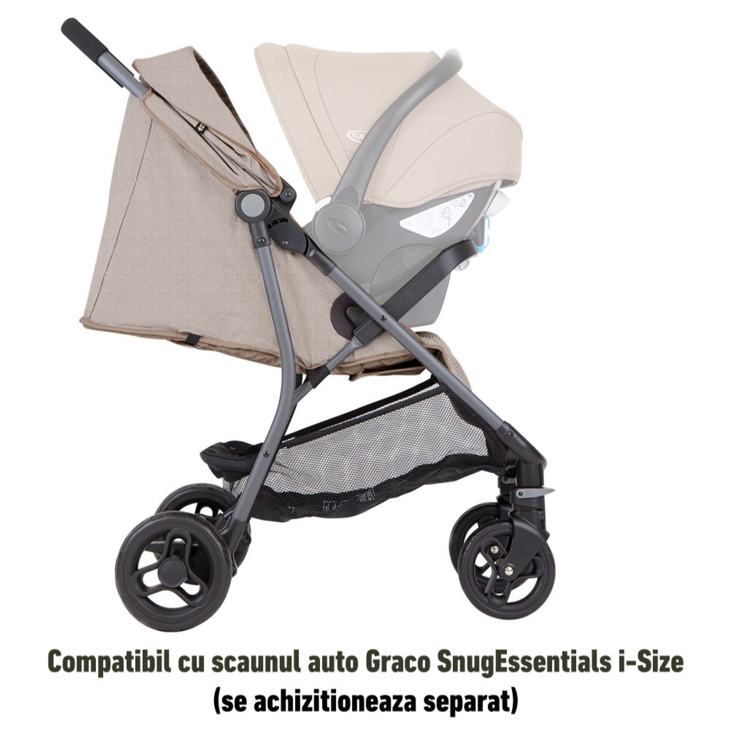 Carucior Graco Breaze Lite 2 Little Adventures fotografia produsului View 5 L