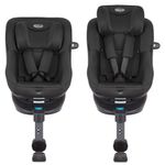 Scaun auto Graco rotativ 360 Turn2Me i-Size Midnight fotografia produsului View 3 S