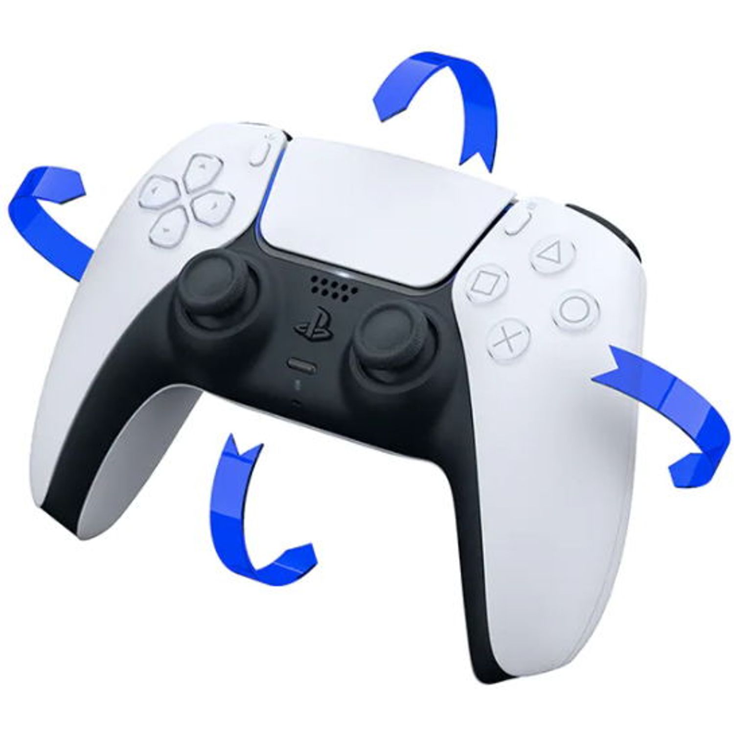 Controller Wireless Sony DualSense pentru PlayStation 5 (Alb) fotografia produsului View 5 L