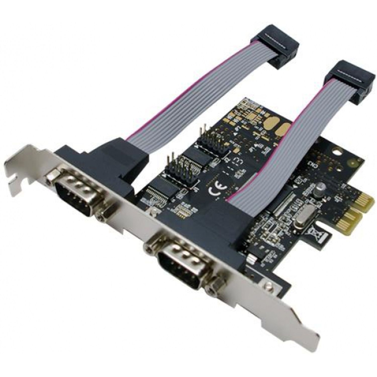 Adaptor PCI-E Logilink PC0031, 2 x RS232 fotografia produsului