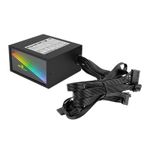 Sursa  Aerocool Mirage Gold 750W, Full modulara, iluminare aRGB fotografia produsului View 4 S