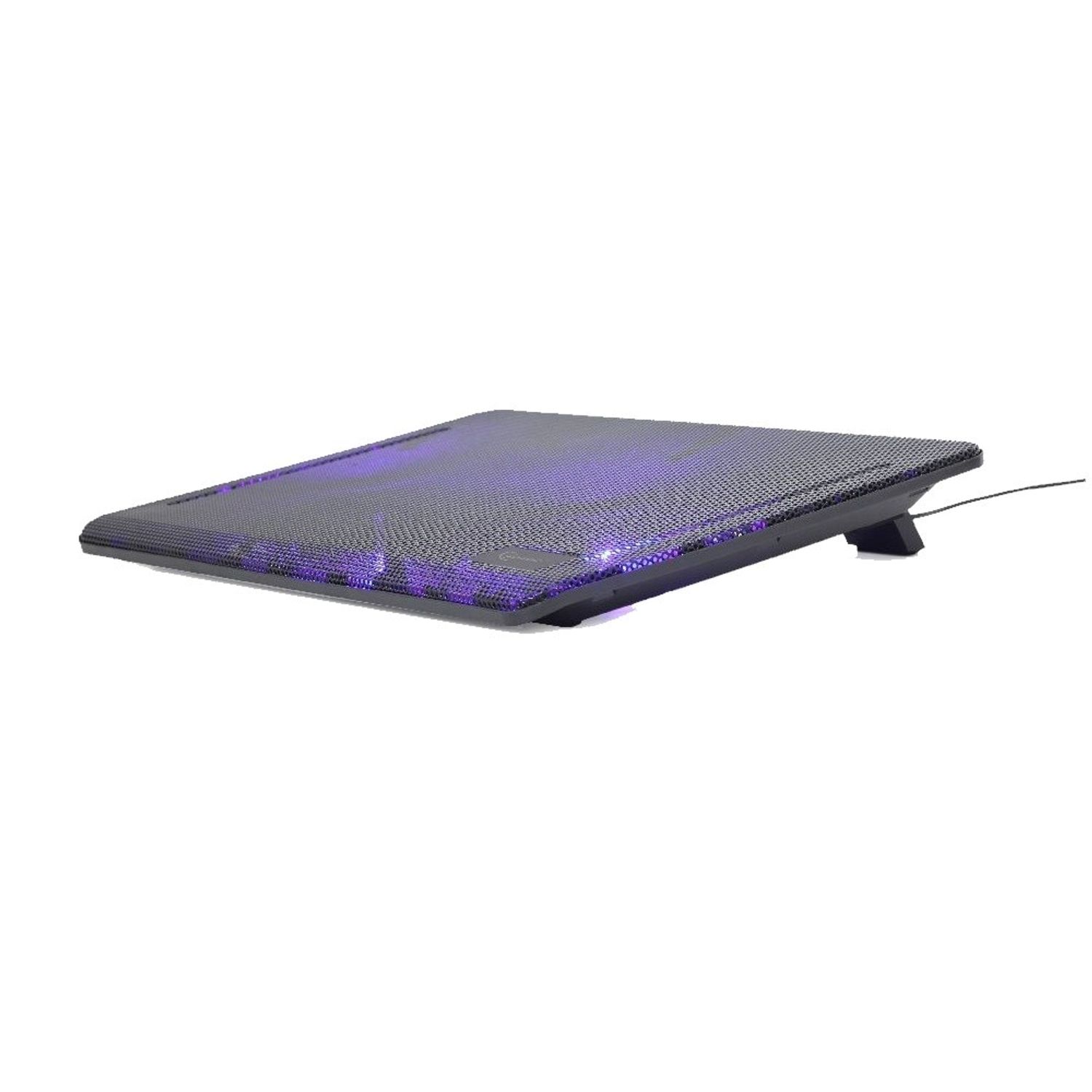 Stand Gembird NBS-2F15-05, LED, pentru notebook 15.6" (Negru) fotografia produsului