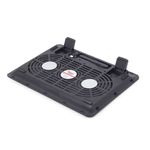 Stand Gembird NBS-2F15-05, LED, pentru notebook 15.6" (Negru) fotografia produsului View 4 S