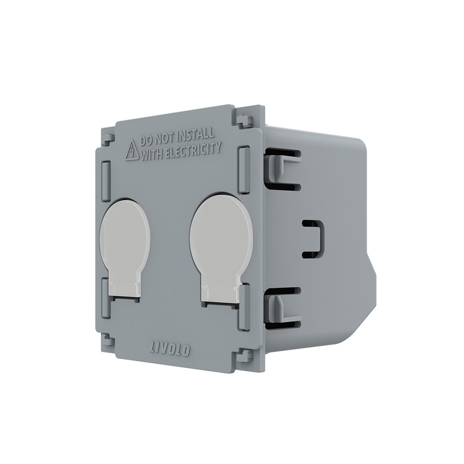 Modul intrerupator dublu wireless cu touch LIVOLO fotografia produsului