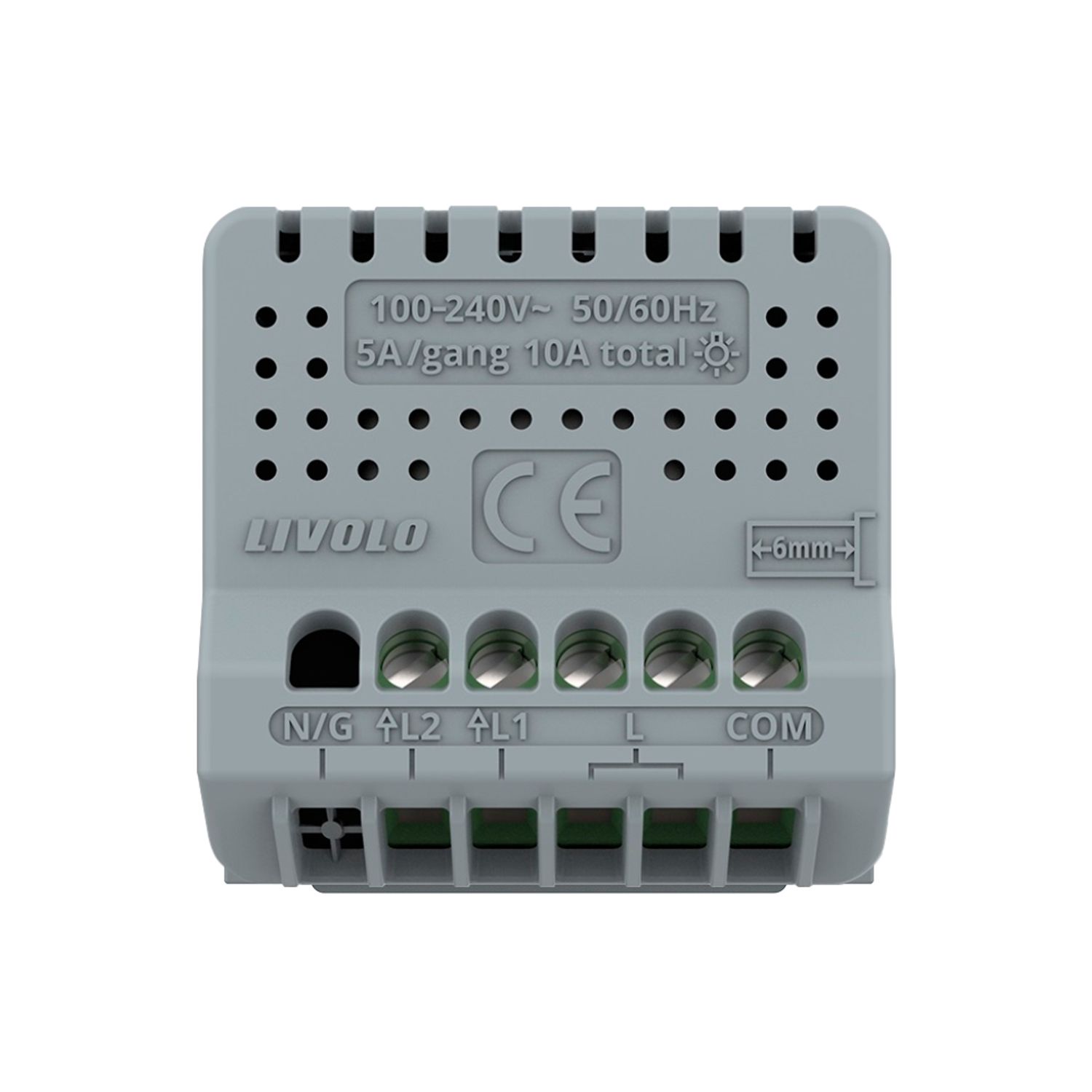 Modul Intrerupator Dublu Cap Scara / Cruce cu Touch LIVOLO &ndash; protocol ZigBee, Serie Noua fotografia produsului View 4 L