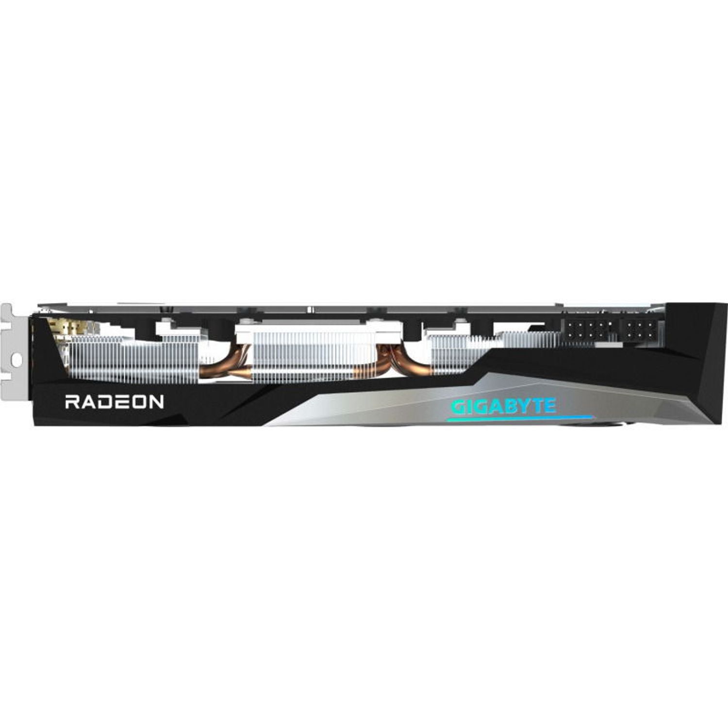 Placa video GIGABYTE RX 6750 XT GAMING OC 12GB GDDR6 1&lrm;92-bit fotografia produsului View 8 L