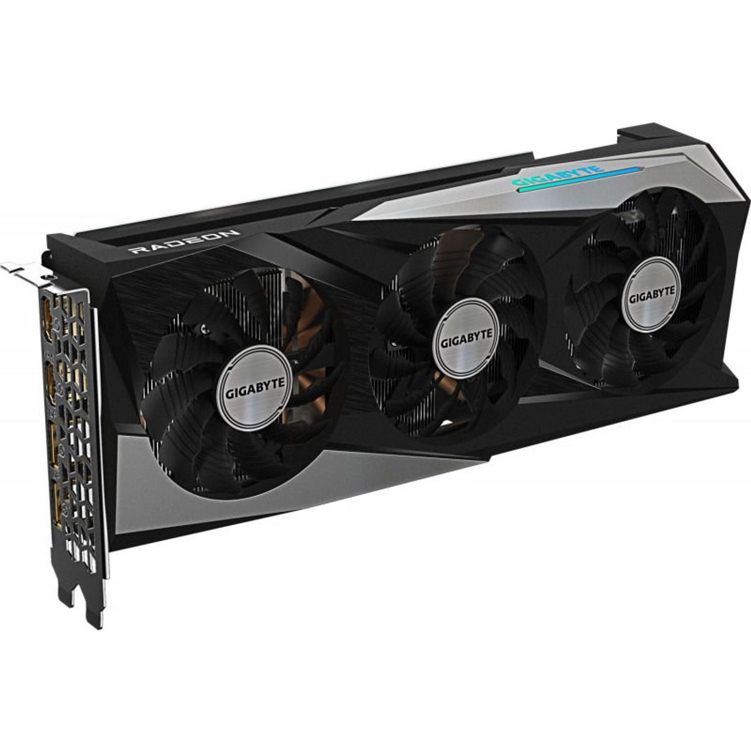 Placa video GIGABYTE RX 6750 XT GAMING OC 12GB GDDR6 1&lrm;92-bit fotografia produsului View 7 L