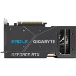 Placa video GIGABYTE GeForce RTX 3060 EAGLE Rev 2.0 LHR 12GB GDDR6 192-bit fotografia produsului View 3 S
