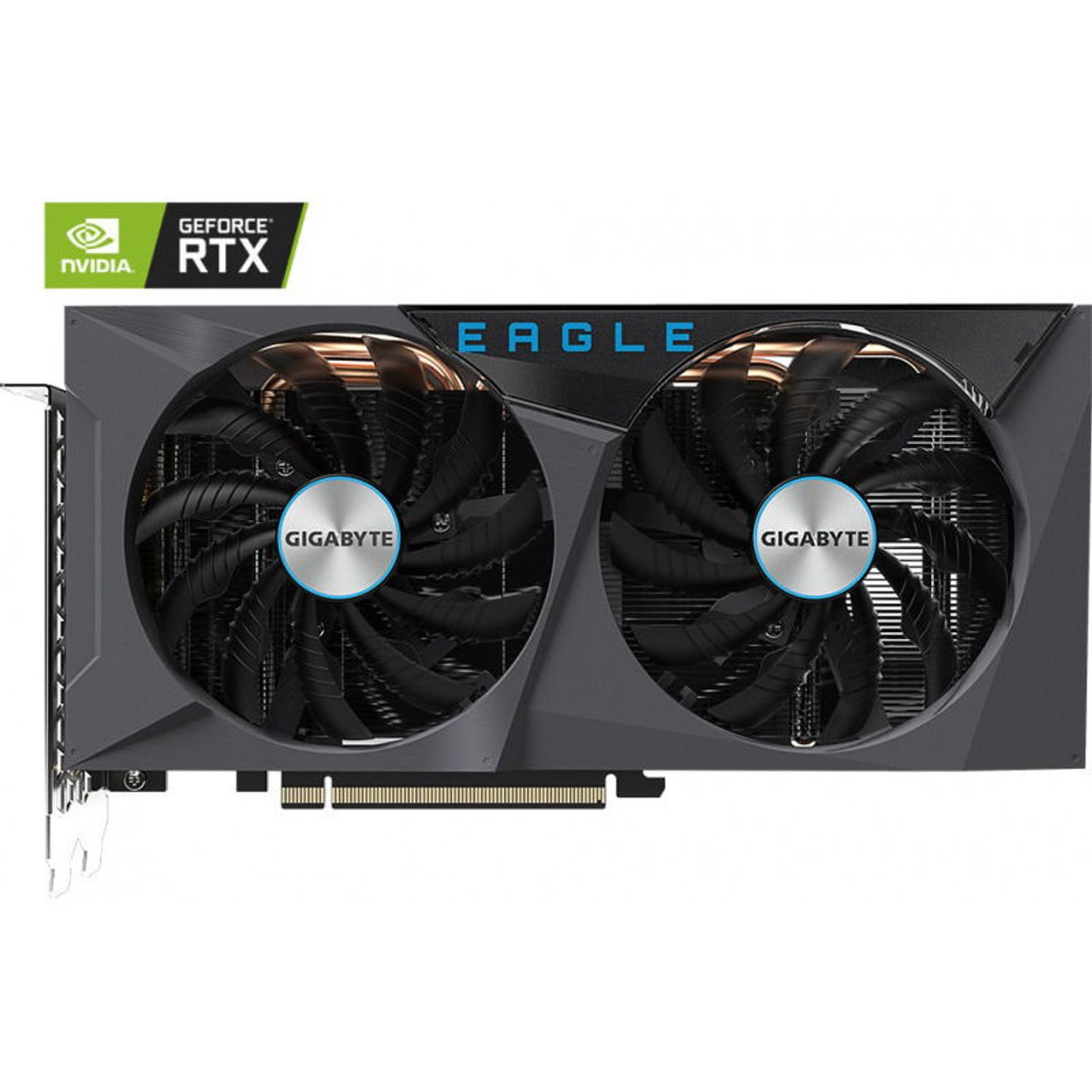 Placa video GIGABYTE GeForce RTX 3060 EAGLE Rev 2.0 LHR 12GB GDDR6 192-bit fotografia produsului
