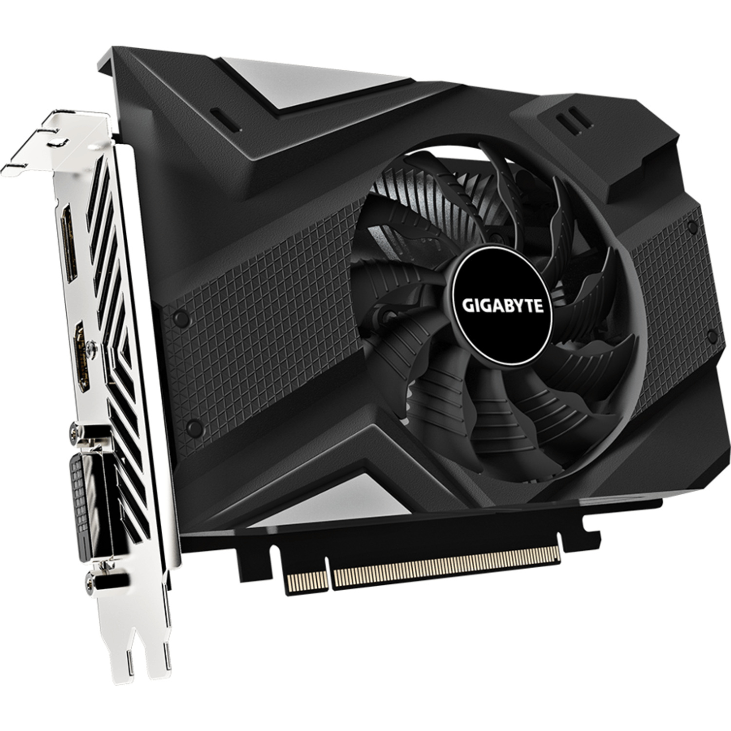 Placa video GIGABYTE GeForce GTX 1650 D6 Rev 2.0 4GB GDDR6 128-bit fotografia produsului View 3 L
