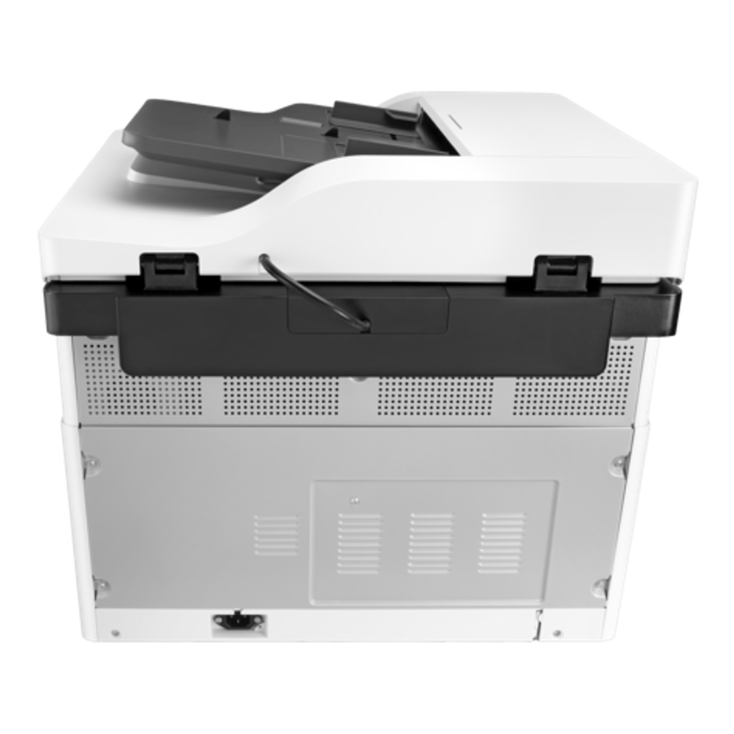 Multifunctionala HP LaserJet M443nda, Laser, Monocrom, A3, Retea, Duplex (Alb) fotografia produsului View 4 L