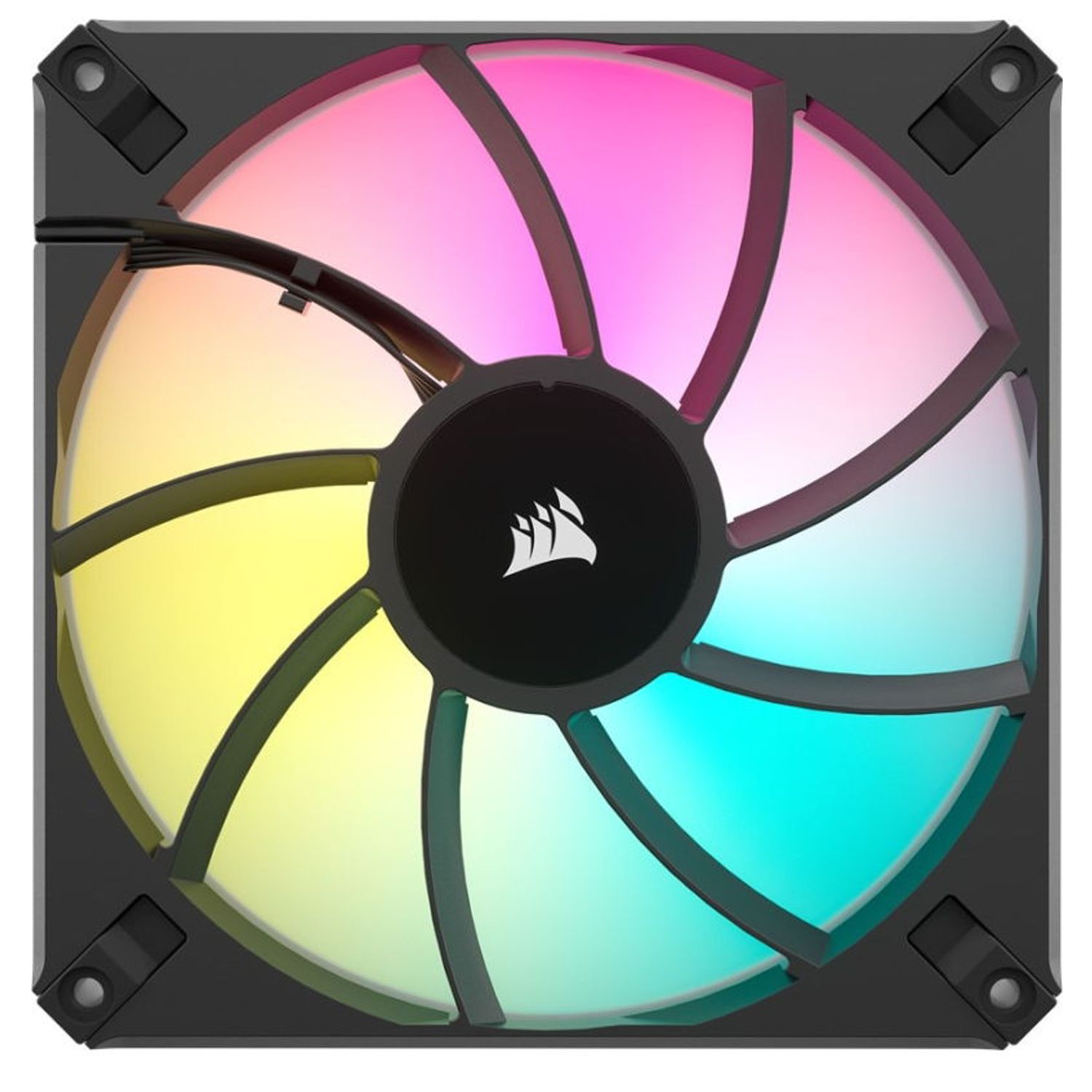 Ventilator Corsair AF140 Elite RGB, PWM, 140mm fotografia produsului View 4 L