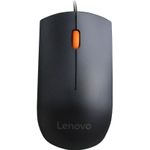 Mouse optic Lenovo 300, USB (Negru) fotografia produsului