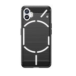 Carcasa Flexible Carbon compatibila cu Nothing Phone 1 (Negru) fotografia produsului
