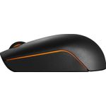 Mouse Wireless Optic Lenovo 300, 1000 DPI (Negru) fotografia produsului View 3 S