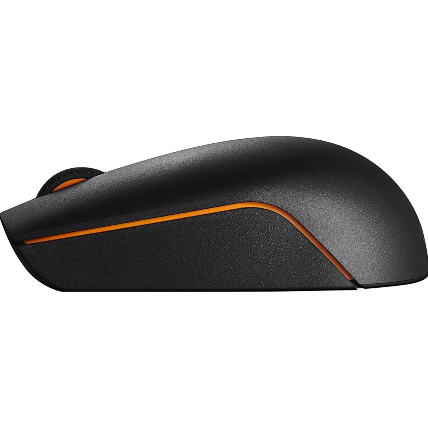 Mouse Wireless Optic Lenovo 300, 1000 DPI (Negru) fotografia produsului View 3 L