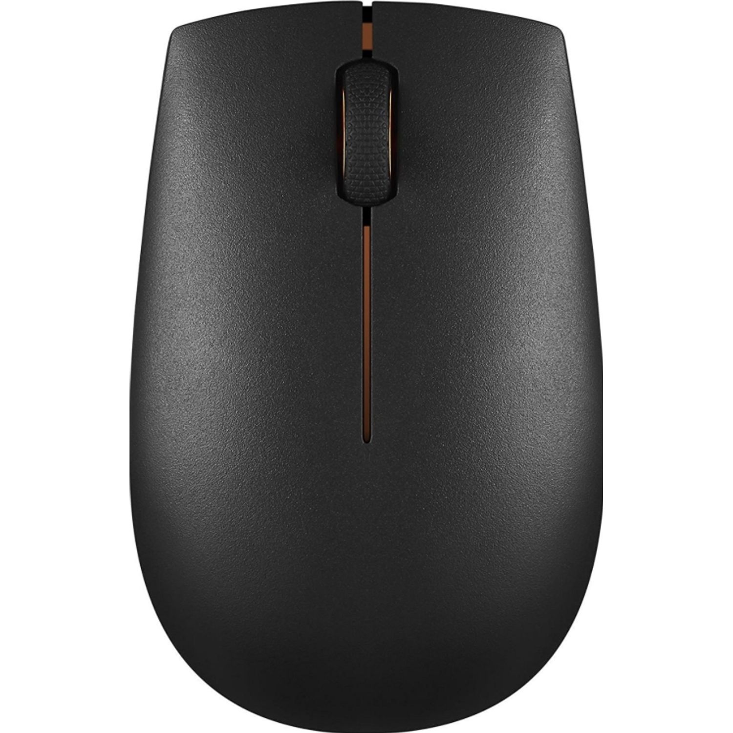 Mouse Wireless Optic Lenovo 300, 1000 DPI (Negru) fotografia produsului View 2 L