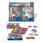 Puzzle + Joc Memory Ravensburger Patrula Catelusilor, 25/36/49 piese fotografia produsului View 3 S