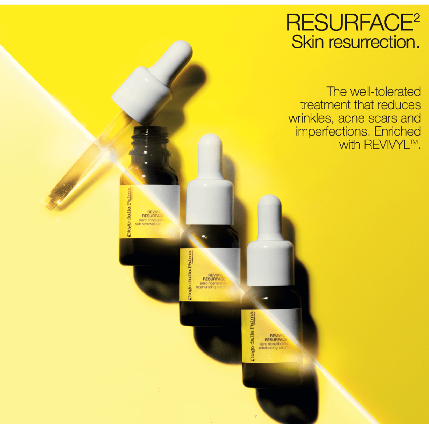 Diego Dalla Palma Revivyl Resurface Combined Acids Concentrate Antibalm 20% 110 Ml fotografia produsului