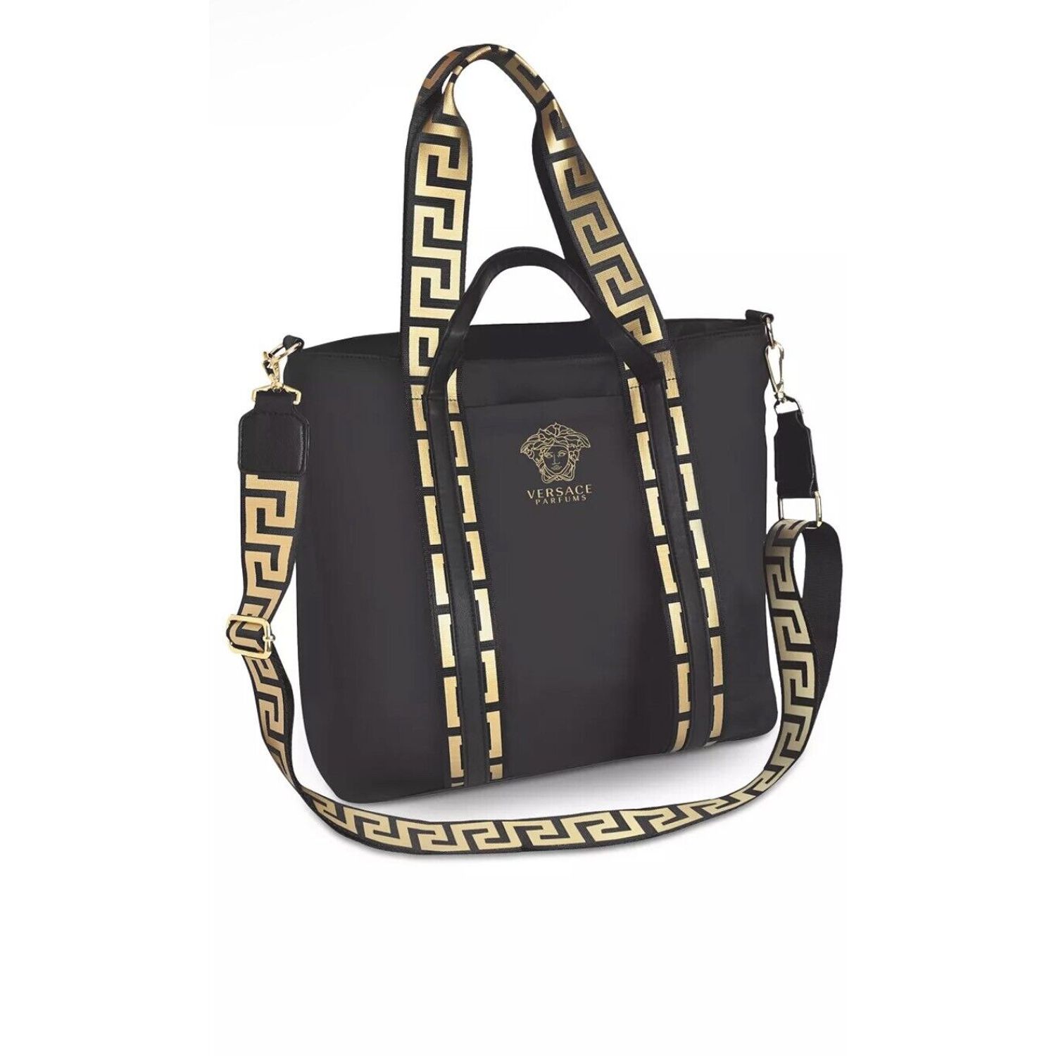 Versace W. Black Hand Tote Dust Bag fotografia produsului