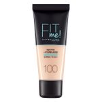 Maybelline Fit Me Matte + Poreless Liquide Foundation 100 Warm Ivory 30 Ml fotografia produsului