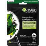 Garnier Masque Visage Tissu Charbon Pur 28 Gr fotografia produsului