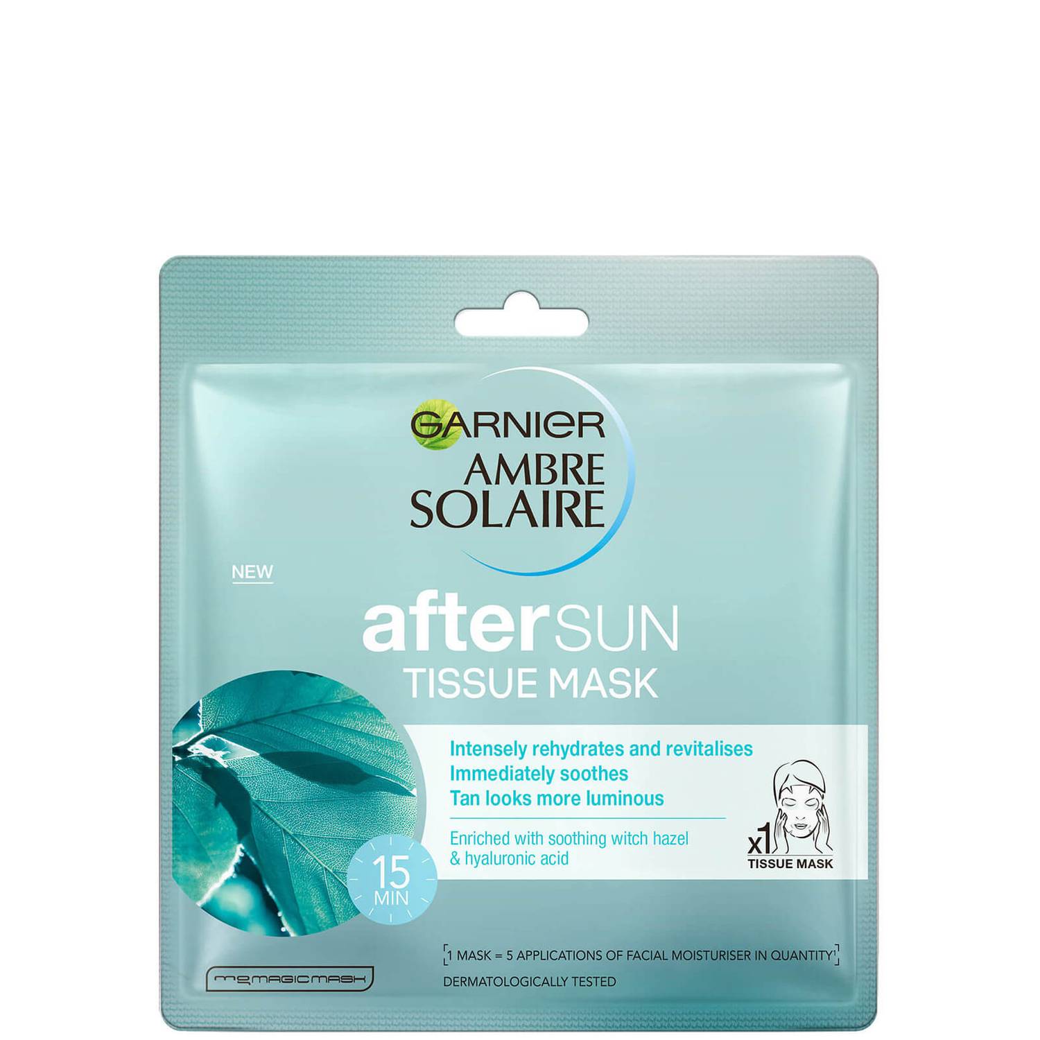 Ambre Solaire After-Sun Cooling, Masca pentru fata, 32gr fotografia produsului