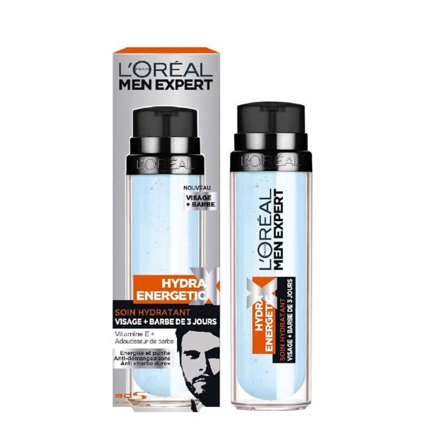 L`Oreal Men Expert Soin Hydratant Visage + Barbe 50 Ml fotografia produsului