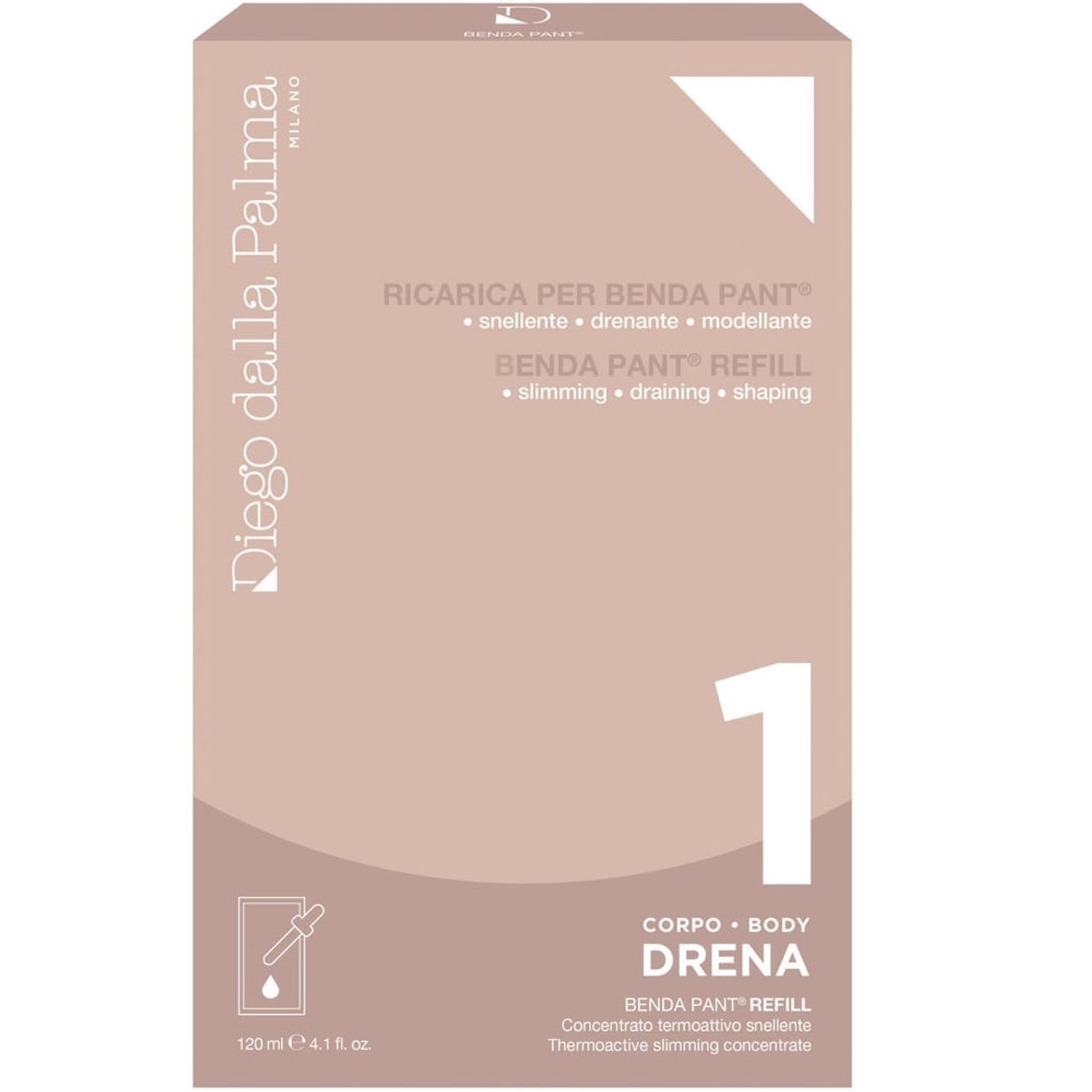 Diego Dalla Palma 1. Drena Benda Pant -  Thermoactive Slimming Leggings - Refill 120 Ml fotografia produsului