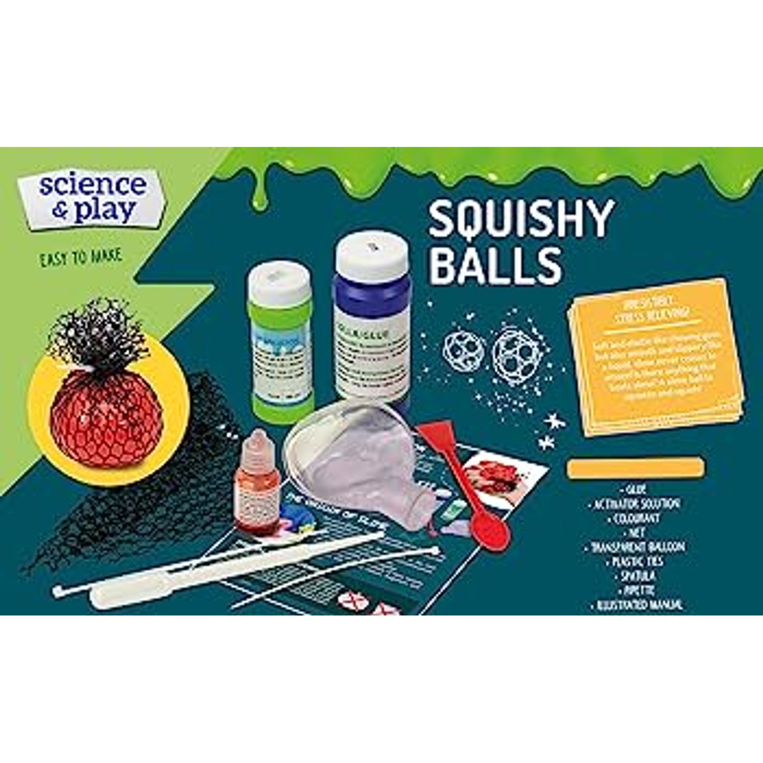 Clementoni Science Play Squishy Balls 61896 X6 fotografia produsului