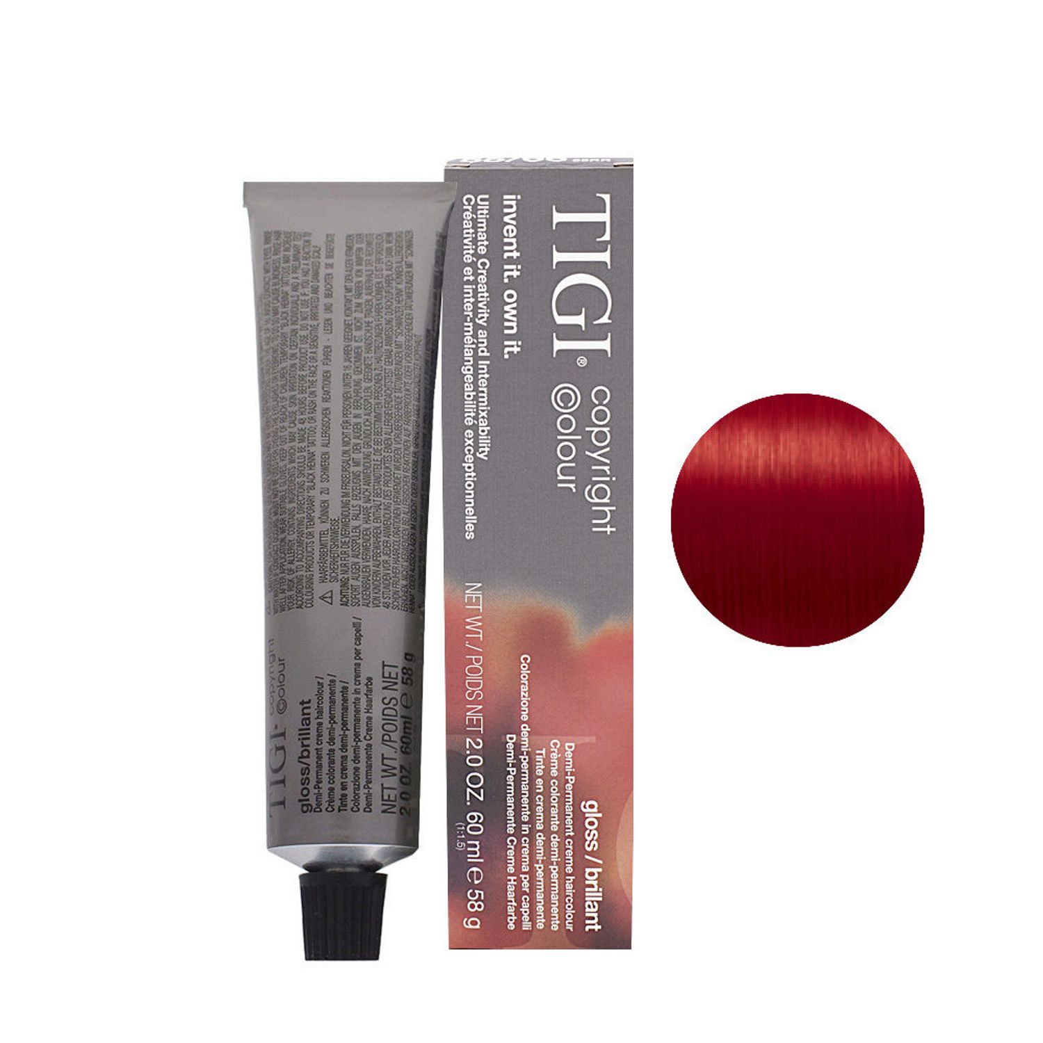 Tigi Colour 55/66 Light Brown Intensive Red 60 Ml fotografia produsului