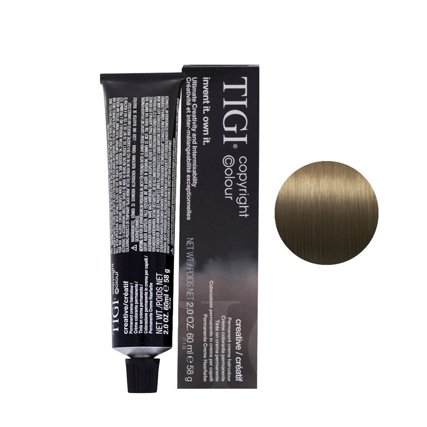 Tigi Colour 6/1 Dark Blonde Cooling 60 Ml fotografia produsului