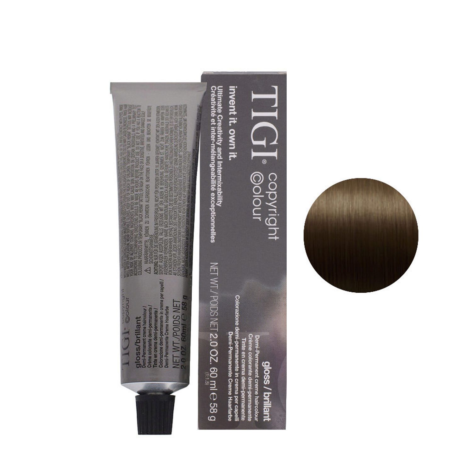 Tigi Colour 4/0 Means Brown Nature 60 Ml fotografia produsului